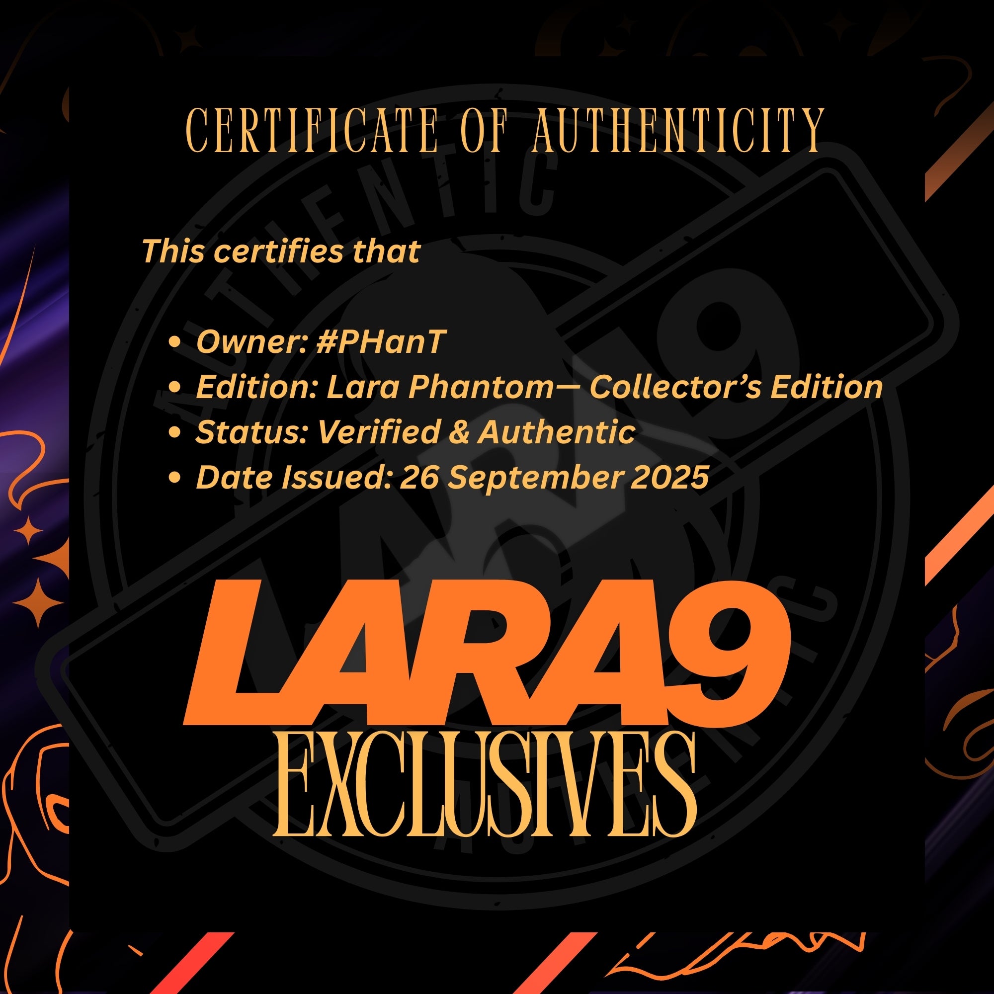Lara Phantom — #PHanT